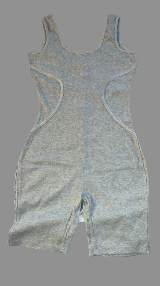 One piece set 
Gray one piece